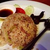 ข้าวผัดพริกหยวกเนื้อเค็ม
