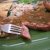 ลงมือหม่ำแฮมสเต็ก