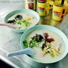 โจ๊กหมูใส่ไข่เยี่ยวม้า โจ๊กเนื้อเนียนนุ่ม ข้าวหอม