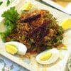 ยำถั่วพลูกุ้งสด