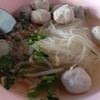 เส้นเล็นรวมลูกชิ้น หมู + เนื้อ 40 บาท