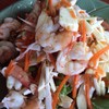 ส้มตำยอดมะพร้าวกุ้งสด