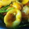 ปลาหมึกผัดไข่เค็ม กรุบๆ มันๆ อร่อยๆ >.<