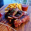 Classic Slow Grilled BBQ Pork Square Ribs