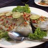 ปลากะพงนึ่งมะนาว อร่อยสุดๆ