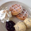 Waffles Double Ice-cream Set