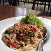 สปาเกตตี้กระเพราหมูสับ