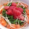 ข้าวหน้า Sashimi สดดี