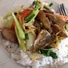 ปลาข้างเหลืองผัดขิง 35 บาท 