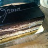 opera cake.   85
