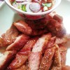 หมูย่างคลุกฝุ่น
