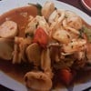 ปลาหมึกผัดไข่เค็ม