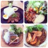 ข้าวหมูอบ ยำสลัดหมูอบ เมี่ยงปลาทู กุ้งอบวุ้นเส้น