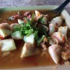 หมึกไข่นึ่งมะนาว