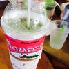 ชาเขียวเย็นหวานน้อย อร่อยค่ะ ผ่าน!!!