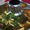 ต้มยำปลาช่อนน้ำใส 150 บาท อร่อยโฮก ปลาสด หวานอร่อย