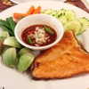 น้ำพริกปูผักจิ้ม-ปลาแซลม่อน