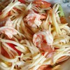 ส้มตำทะเล ได้มาแต่กุ้ง