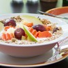 Yogurt muesli fruit