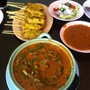 หมูสะเต๊ะ & แกงคั่วหอยขม
