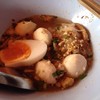 เส้นเล็กต้มยำไข่มะตูม