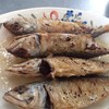 ปลาทูทอดราดน้ำปลา (100.-)