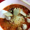 เส้นเล็กต้มยำไข่ลวก พอดีวันที่ไปบะหมี่เหลืองหมด แต่ยังคงอร่อยเช่นเดิม
