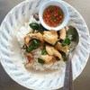 ข้าวราดกระเพราปลา
