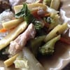 ผัดผักรวมหมู