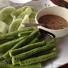 ผักสด น้ำพริกกะปิ(ฟรี)