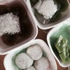 ขนมโกซุ้ยแบบดั้งเดิม กับรสใบเตย ขนมข้าวเหนียวตัด และขนมบัวจี๋