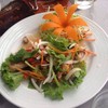 ยำปลาอินทรีย์สดทอด