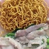ราดหน้าหมี่กรอบ อร่อย อร่อย หมูนุ่ม 