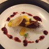 Pan Seared Foie Gras with Cranberry sauce