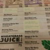 Menu Of Mad About Juice