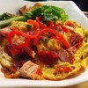 ข้าวไข่ข้นหมูแดง อร่อยๆ 