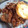 ข้าวหมูทอดกระเทียมไข่ดาว
