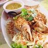 ปลาเนื้ออ่อนทอดกระเทียม