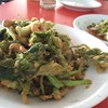 ยำผักบุ้งกรอบ
