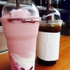 มิกซ์เบอร์รี่สมู้ทตี้35฿&กาแฟดำ30฿