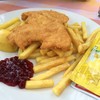 Viennese Turkey Schnitzel with Potato fries