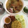 ข้าวหมกเนื้อ กับซุปปลาหมึก