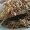ปลาเห็ดโคนทอดกระเทียม