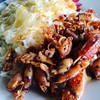 ผัดหมึกกะตอย