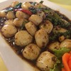 หอยเชลล์ผัดพริกไทยดำ
