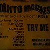 mojito menu