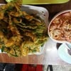 ยำผักบุ้งกรอบ