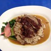 ข้าวหน้าเป็ด+หมูกรอบ จานนี้50^^