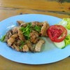 เนื้อปลากระพงทอดน้ำปลา อร่อยมากค่ะ