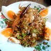 ยำถั่วพูกุ้งสด ราคา 160 บาท 